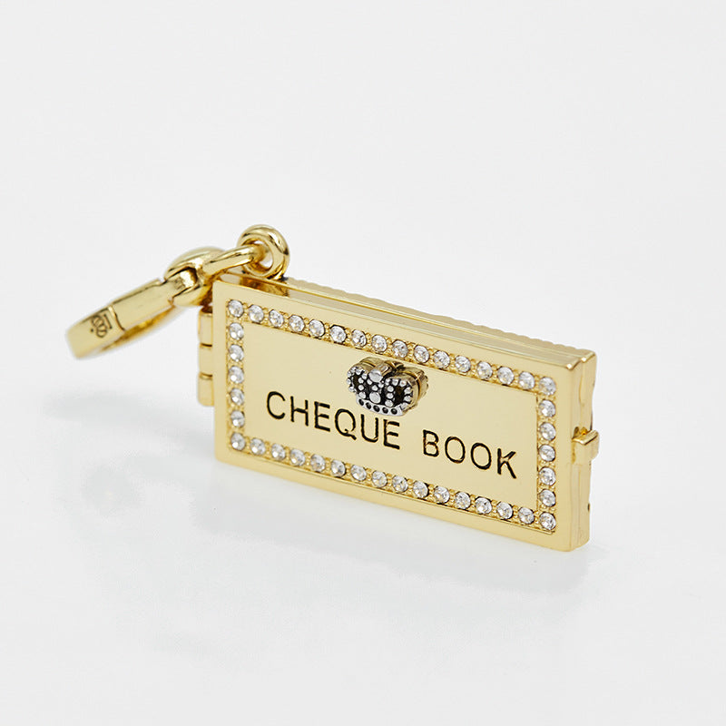 Crown Square Openable Enamel Letter Smiling Face